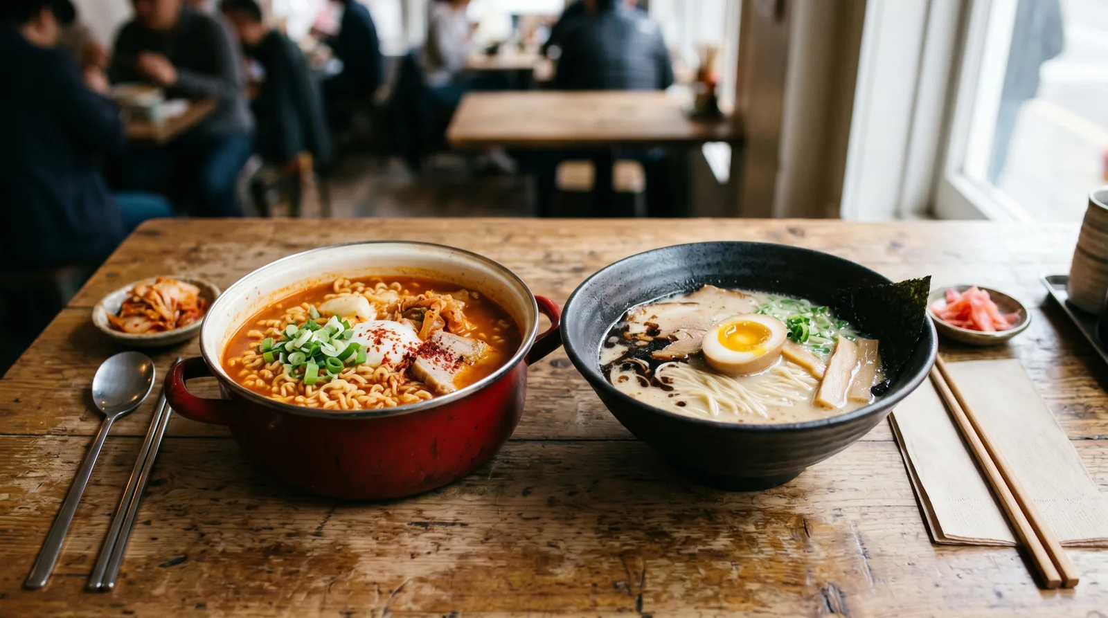 Korean Ramyeon vs Japanese Ramen (2026): Which Wins Your Bowl