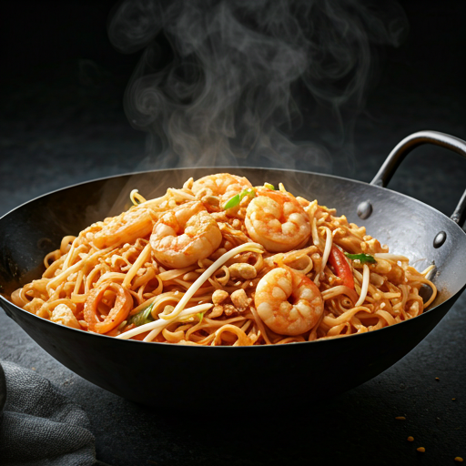 Pad Thai noodle dish