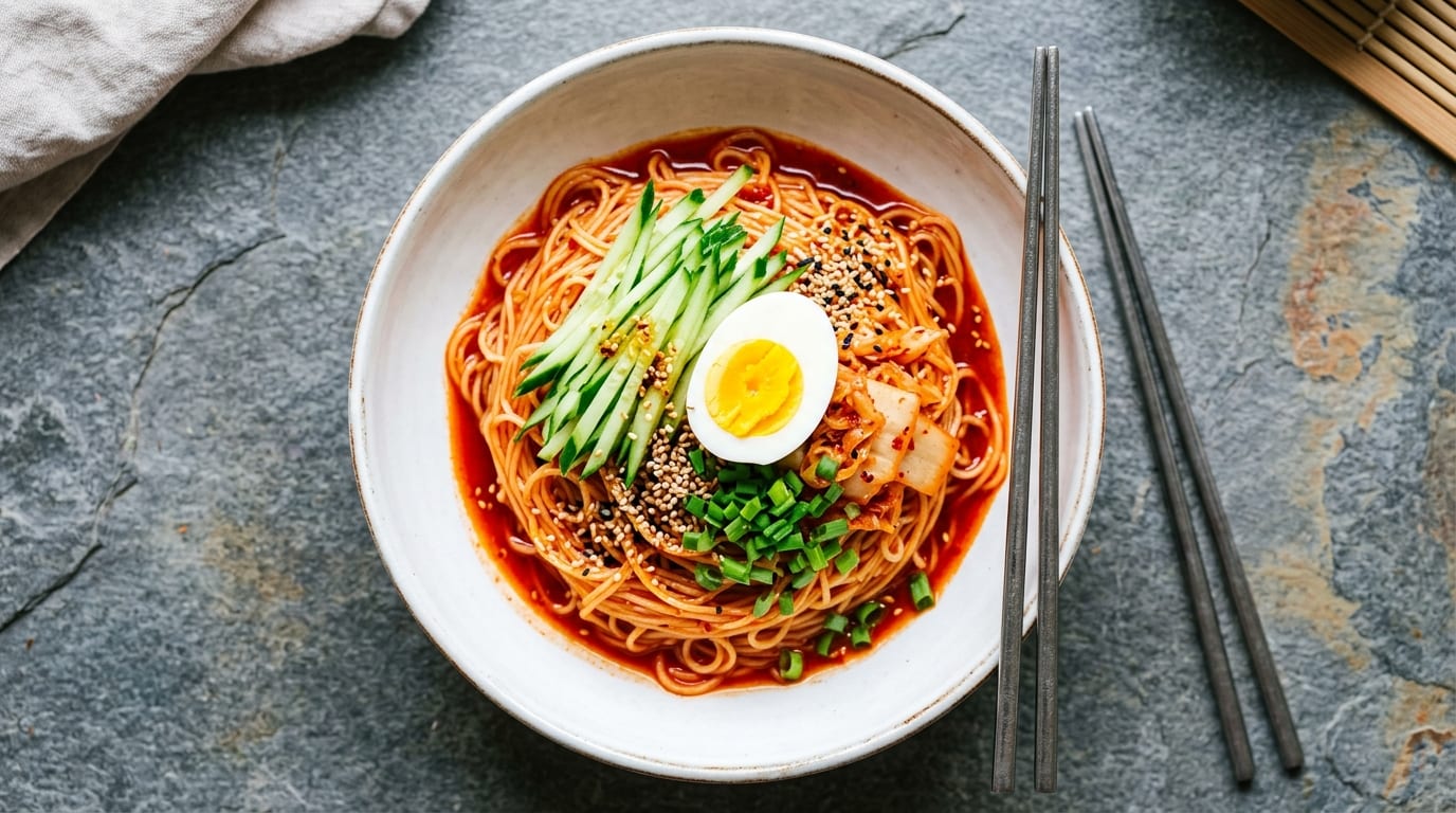 Bibim Guksu: Korea's Spicy Cold Mixed Noodle, Explained