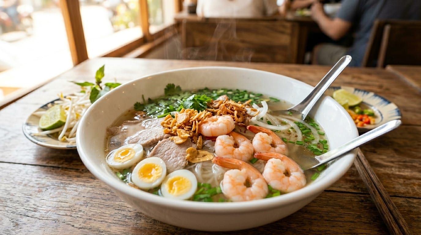 Hu Tieu: Southern Vietnam's Clear Pork and Shrimp Noodle Soup