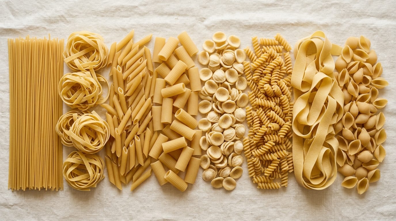 Italian Pasta Shapes: 14 Cuts & The Sauces That Cling (2026)