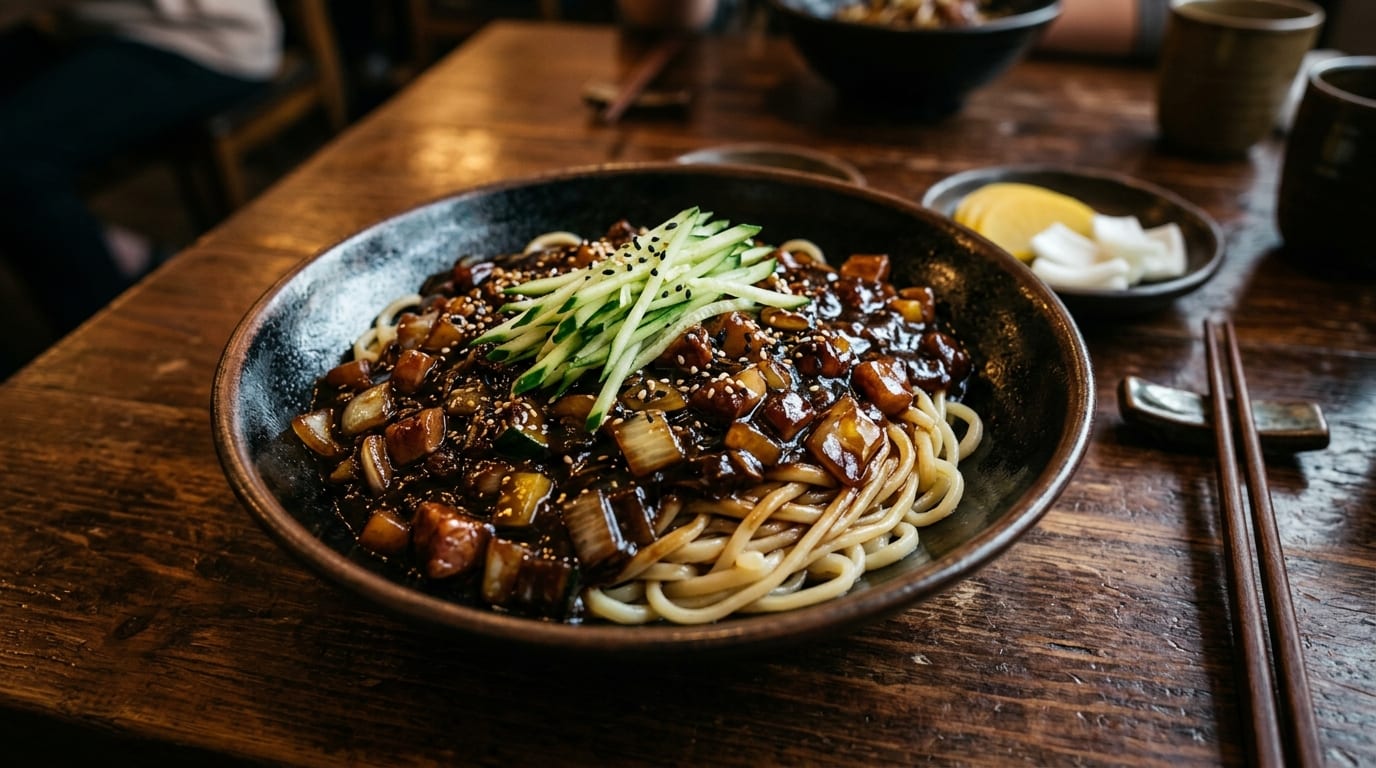 Jjajangmyeon: Korea's Black-Bean Noodle Bowl, Explained