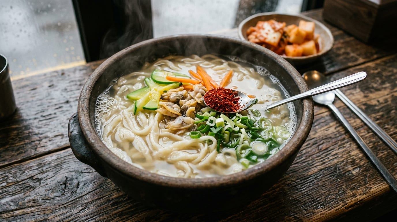 Kalguksu: Korea's Hand-Cut Wheat Noodle Soup, Explained